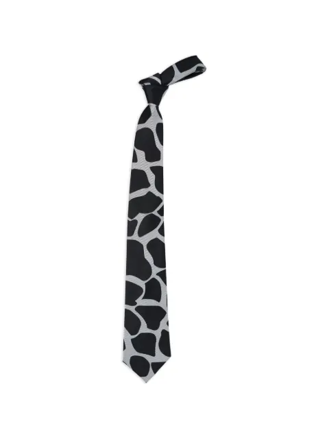 Comme des Garçons Homme Deux cow-print tie