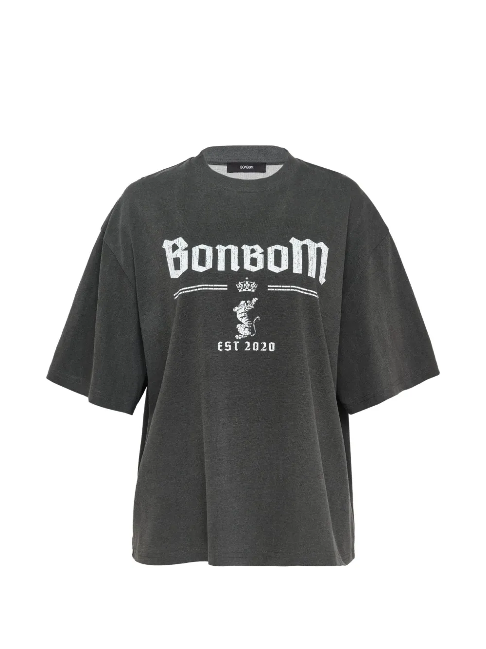 Bonbom Logo-print Cotton T-shirt In Green