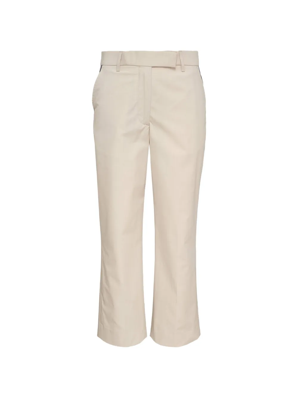 Thom Browne belt-loop relaxed-fit trousers - Toni neutri