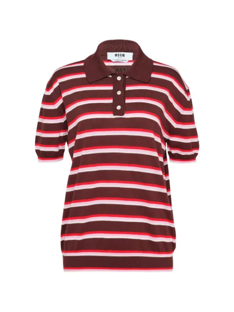 MSGM striped-knit sweater