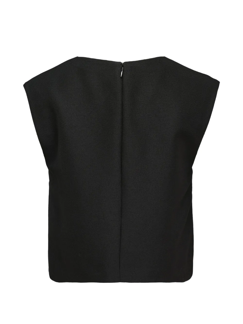 Jil Sander Grain de poudre top Zwart
