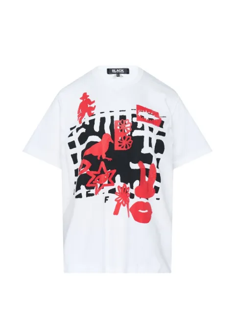 Comme Des Garçons Black graphic-print T-shirt