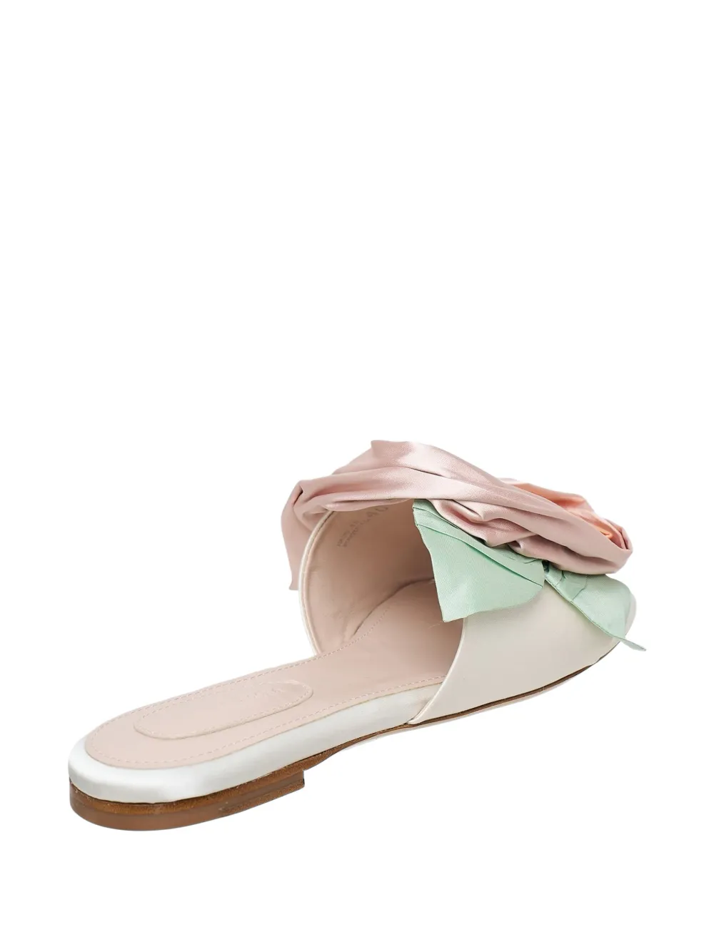 Simone Rocha pressed rosette sandals Wit