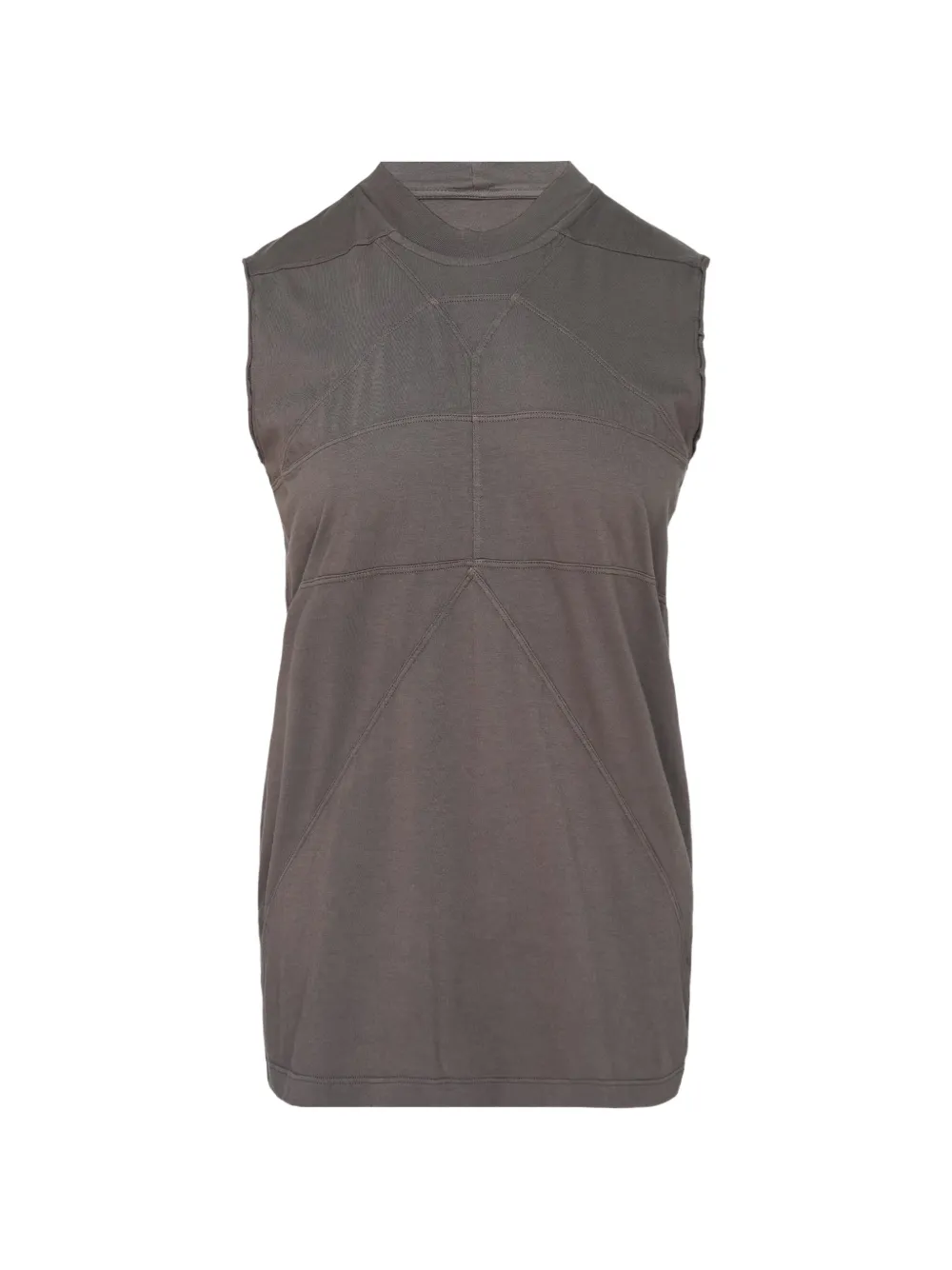 Rick Owens Level T sleeveless top - Grigio