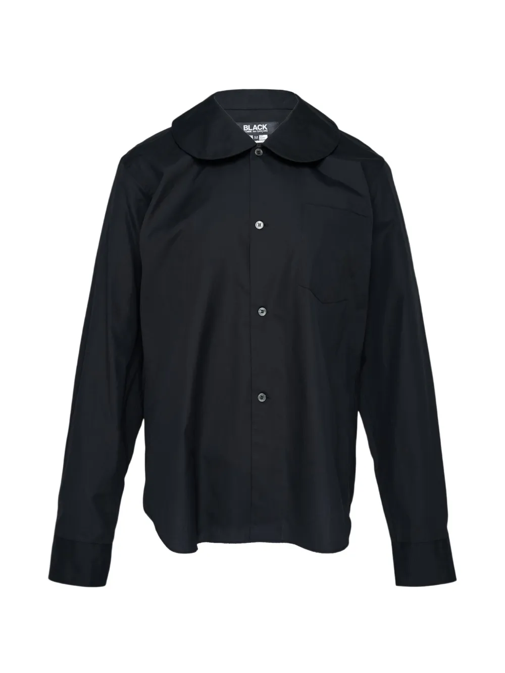 Comme Des Garçons Black Peter Pan collar long-sleeve shirt - Nero