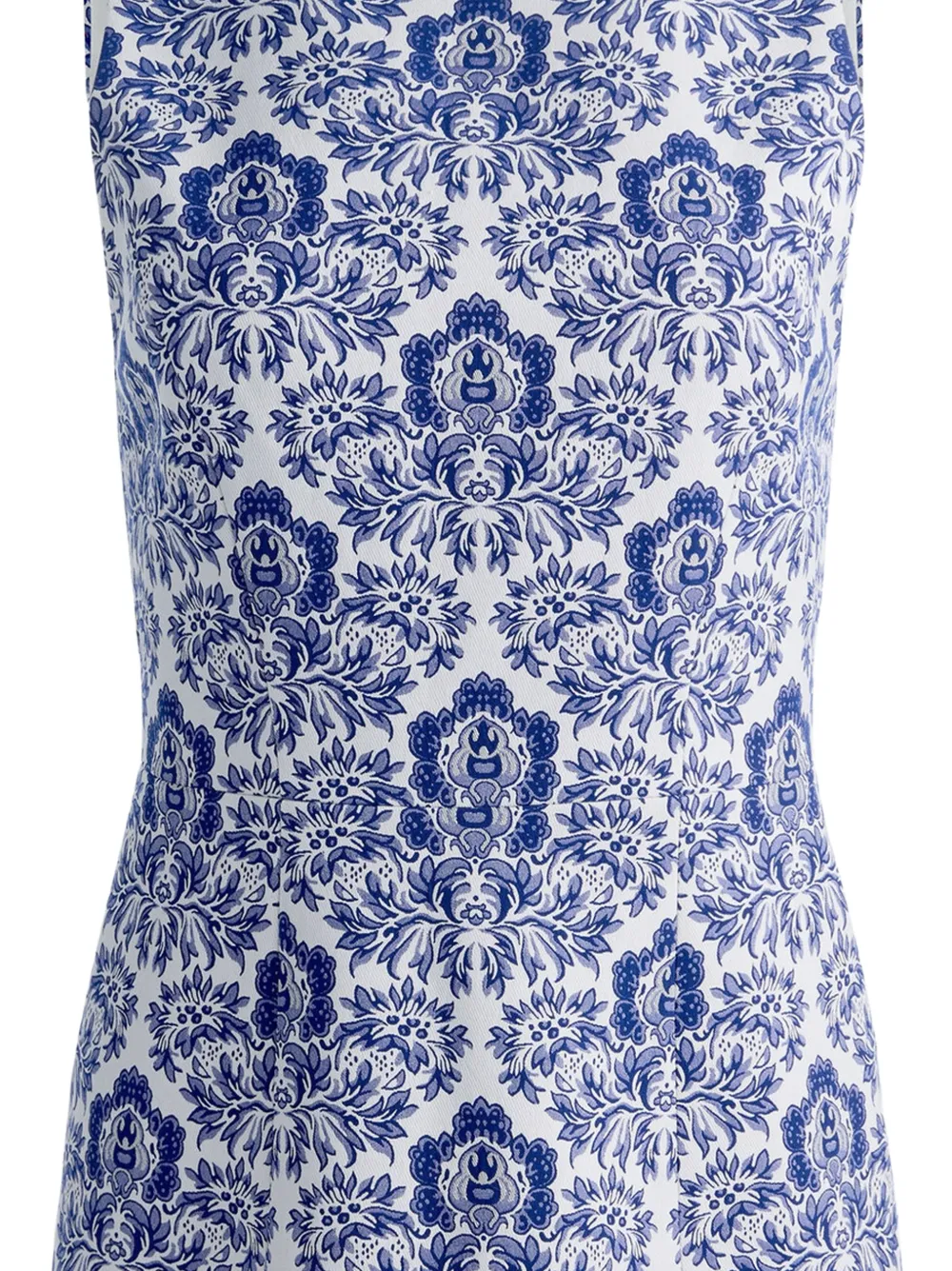 alice + olivia Eva mini-jurk met damaskprint Wit