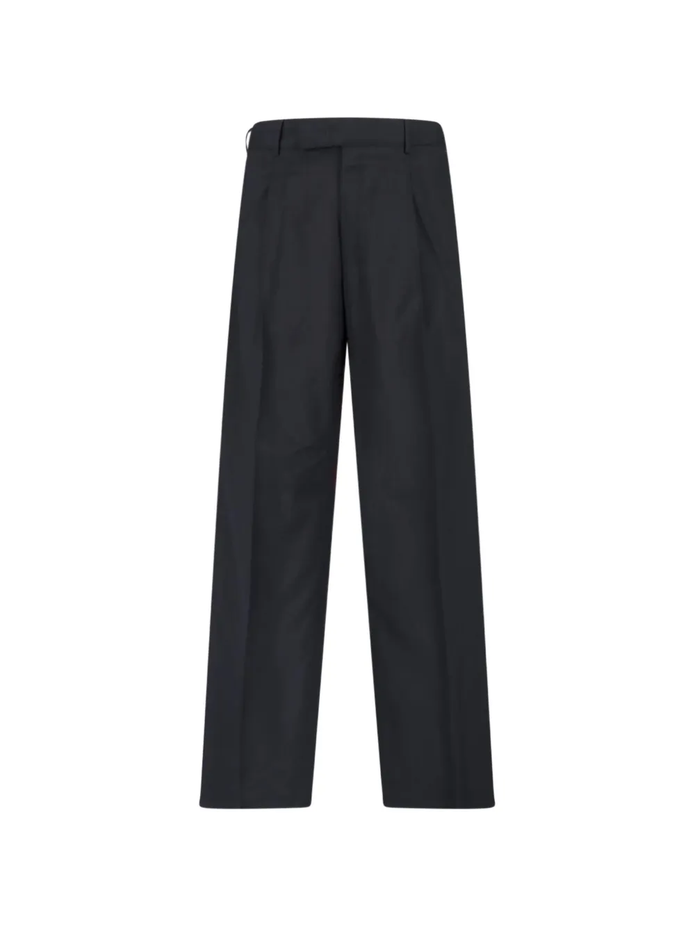 PT Torino pleated-detail wool trousers - Nero