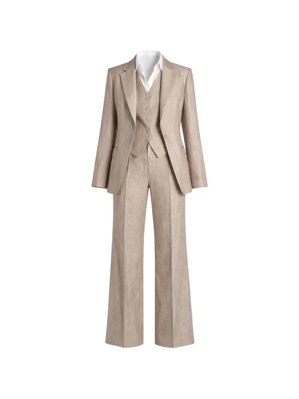 Tagliatore three-piece single-breasted suit - Toni neutri