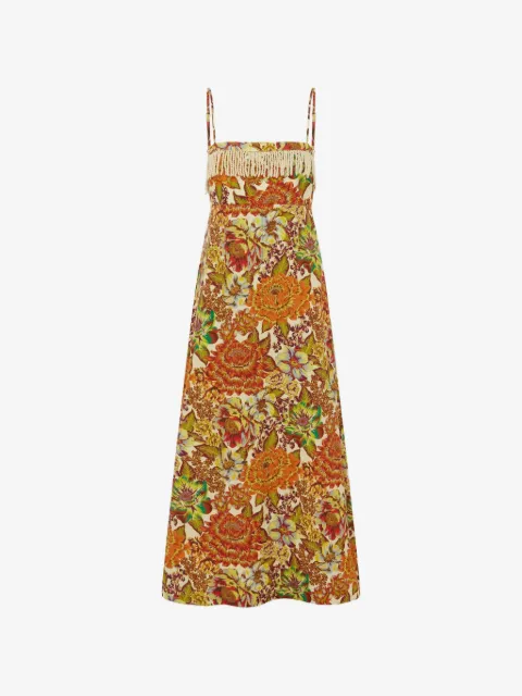 ALEMAIS Lana floral-print dress