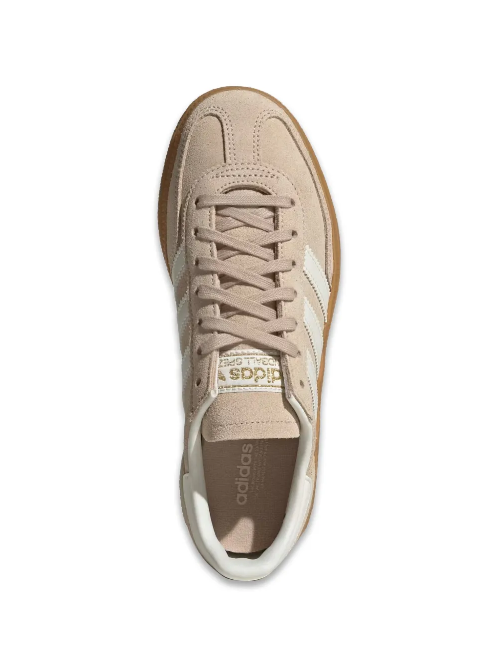 adidas Kids Handball Spezial striped sneakers Beige