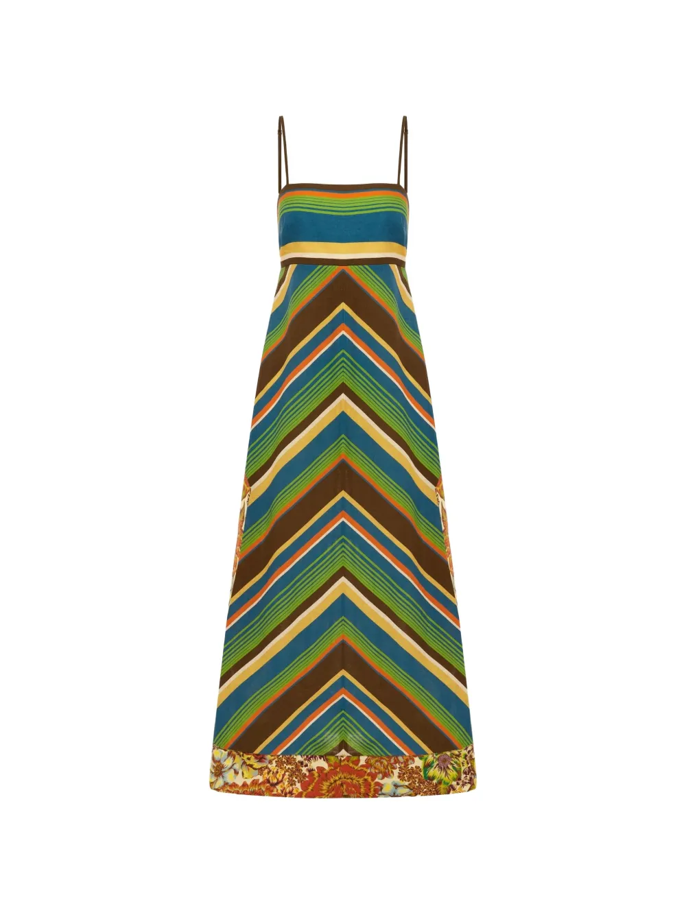 ALEMAIS Charlie maxi dress - Blu
