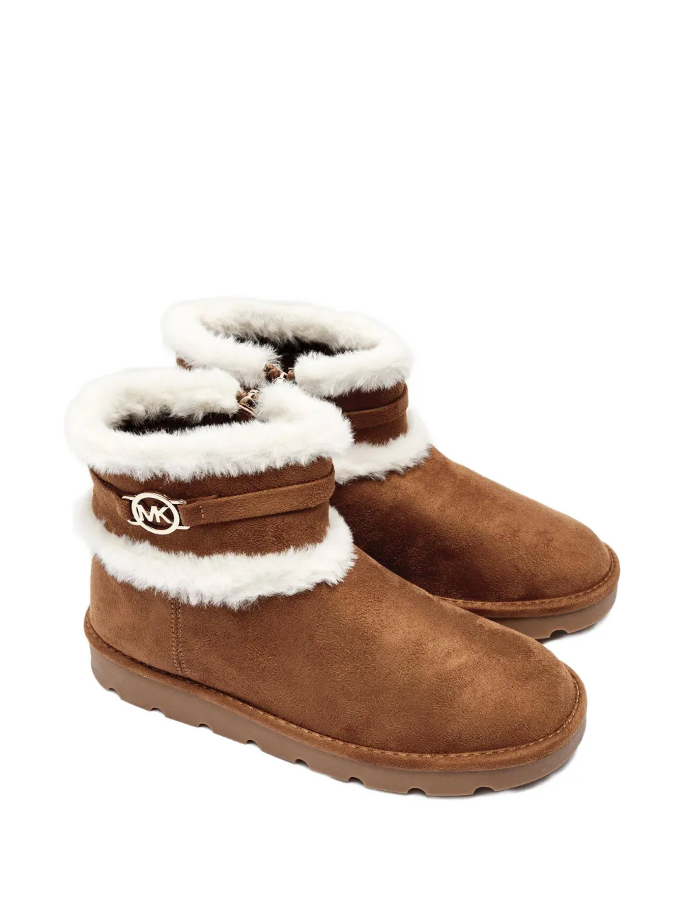 Michael Kors Kids Laarzen met gespdetail Bruin