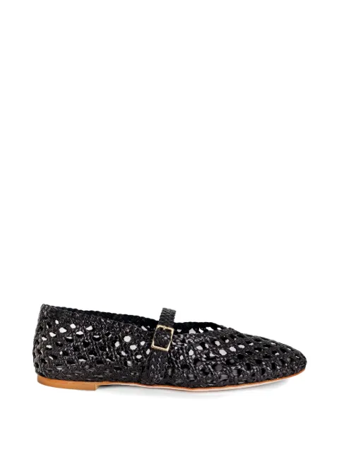 Fabio Rusconi Francy woven buckle-fastening ballet flats
