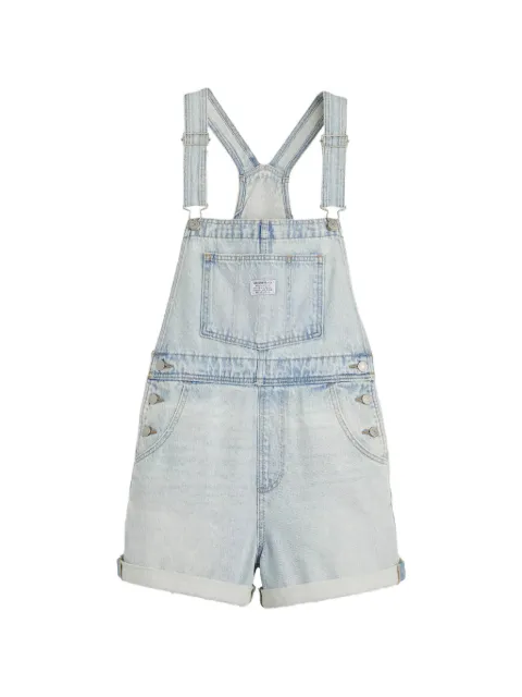 Levi's Silvertab front-pocket denim short overalls