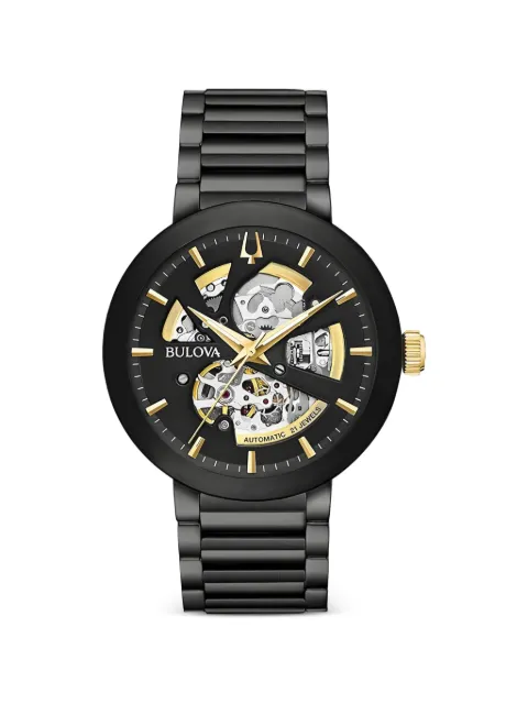 Bulova skeleton-dial  42mm watch