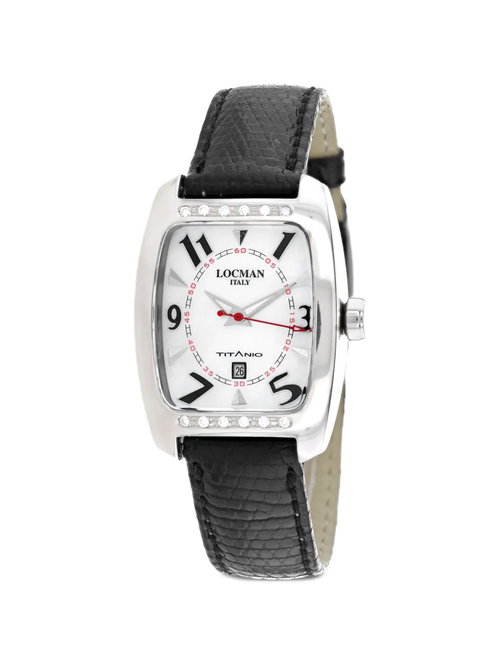 Locman Italy tonneau-face 32mm watch - Bianco