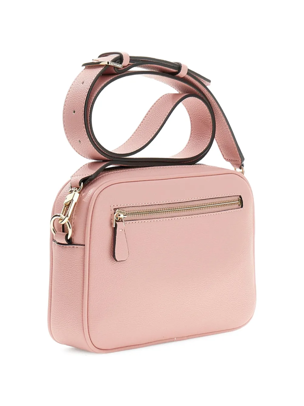 GUESS USA Meridian crossbodytas met triangel-logo Roze