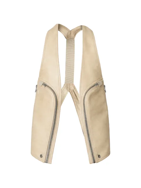 Rick Owens zip-detail gilet