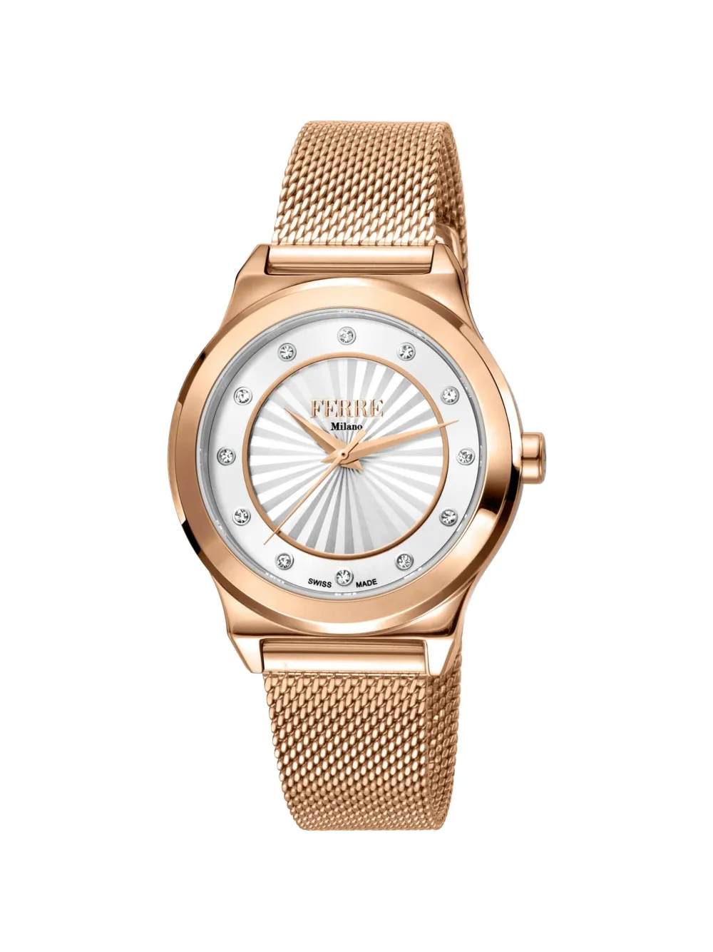 FERRE Milano Classic 34mm watch - Bianco