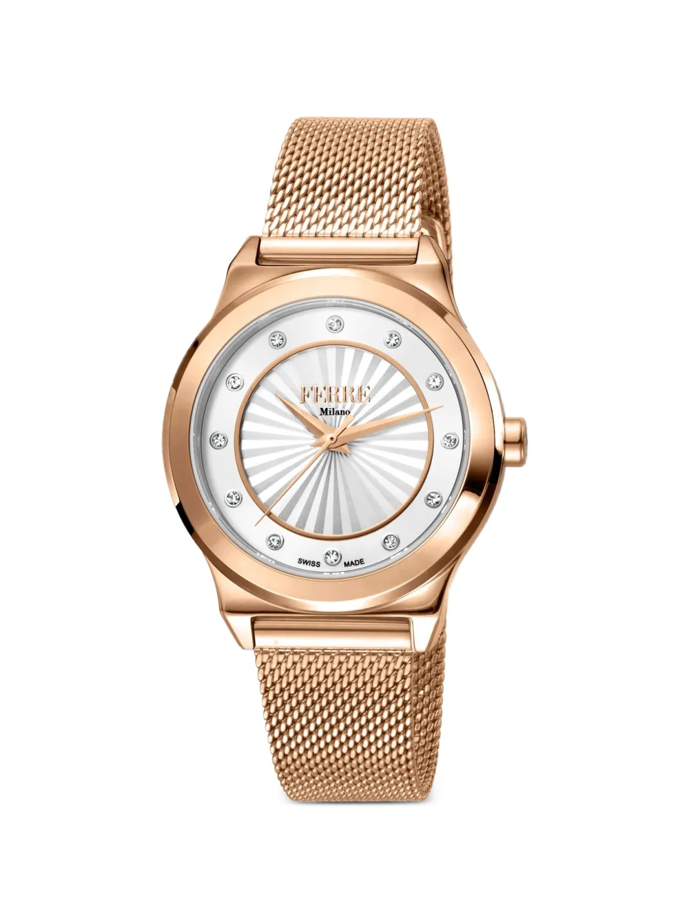 FERRE Milano Classic 34mm watch - Bianco