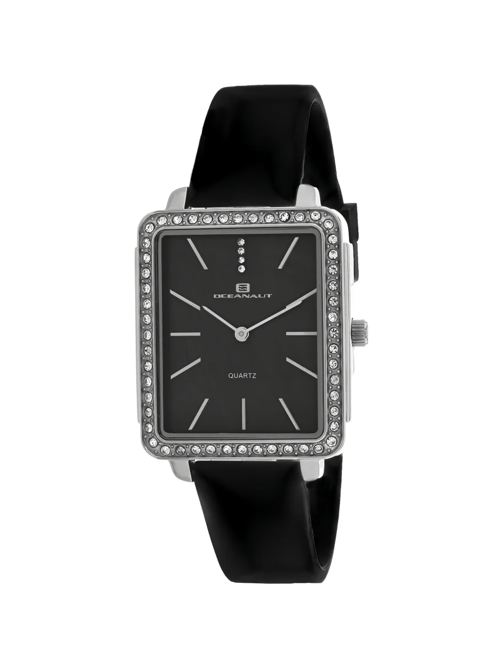 OCEANAUT Adorn crystal-bezel 44mm watch - Nero