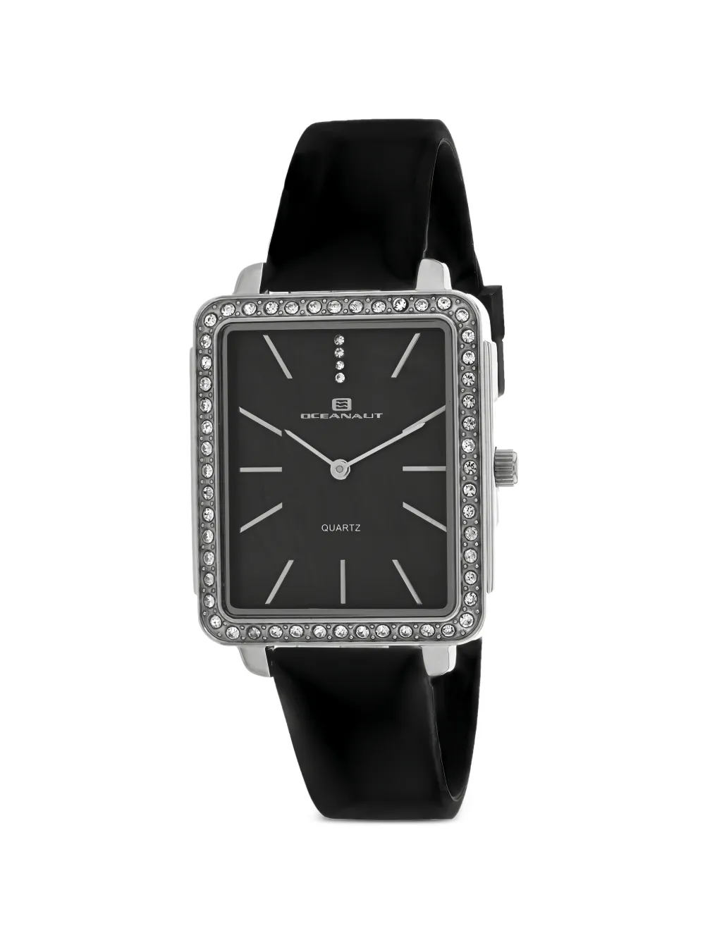 OCEANAUT Adorn crystal-bezel 44mm watch - Nero