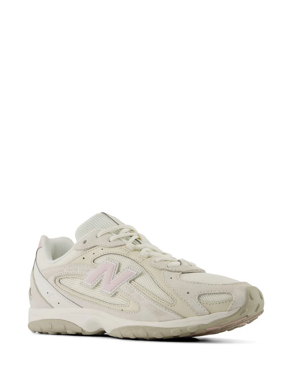 New Balance 204L sneakers met mesh vlakken Beige