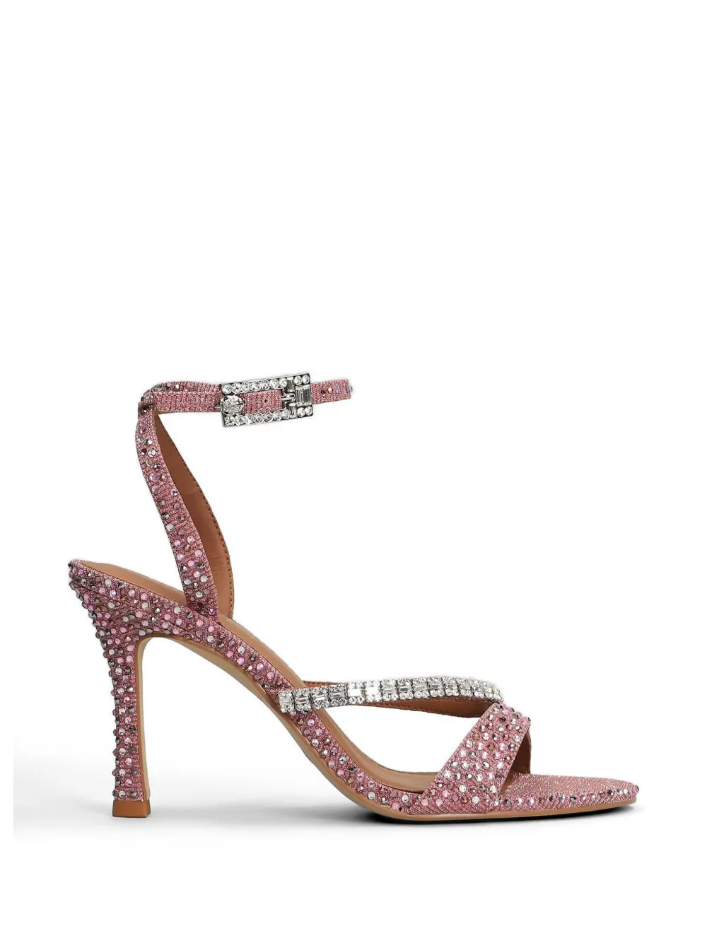 Kurt Geiger London 9.5cm crystal-embellished sandals - Rosa