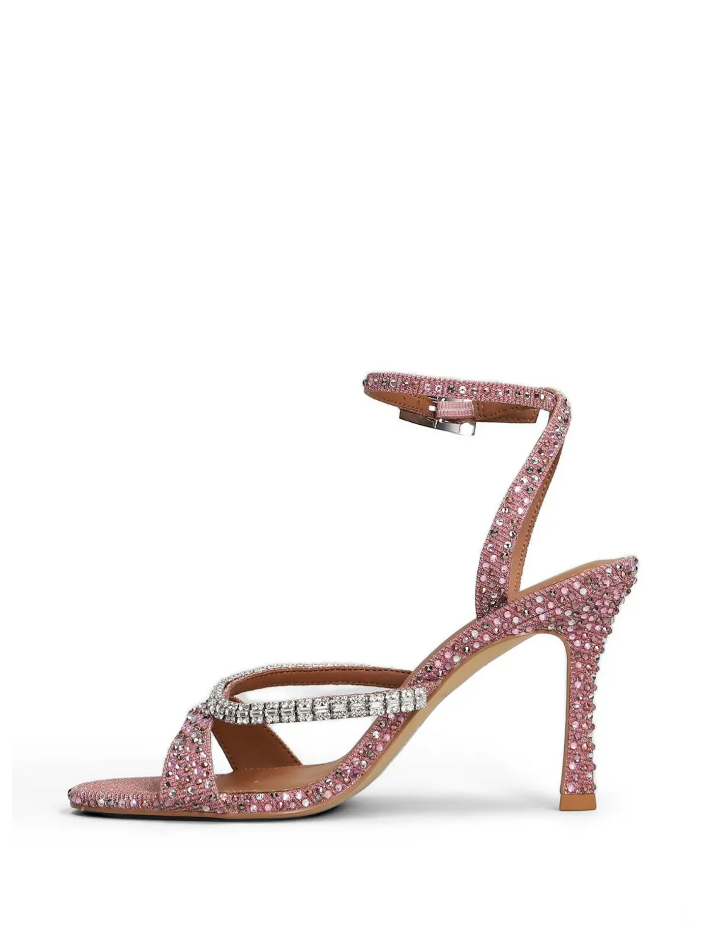 Kurt Geiger London 9.5cm crystal-embellished sandals Roze