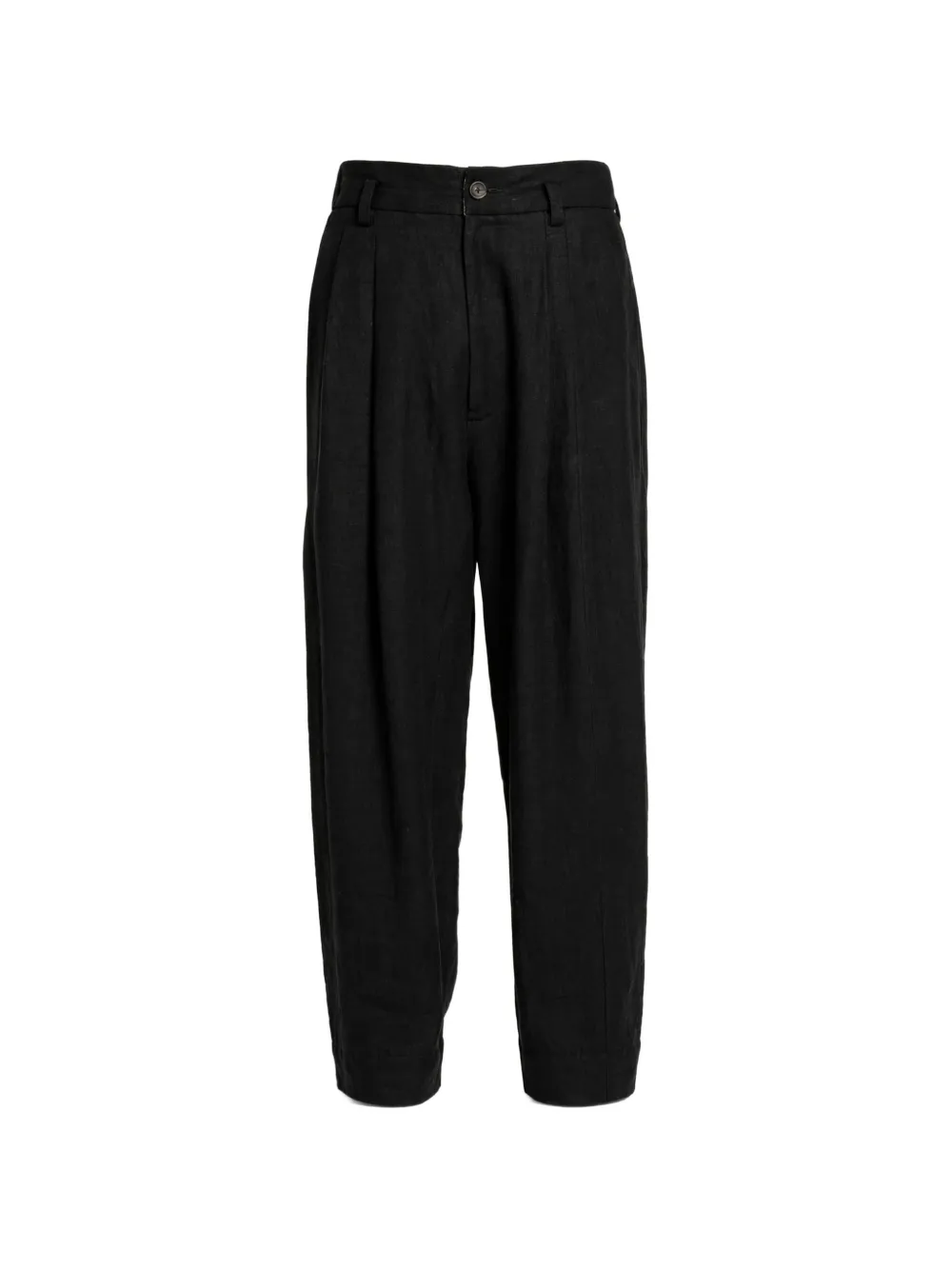 Ziggy Chen pleated-detail trousers - Nero