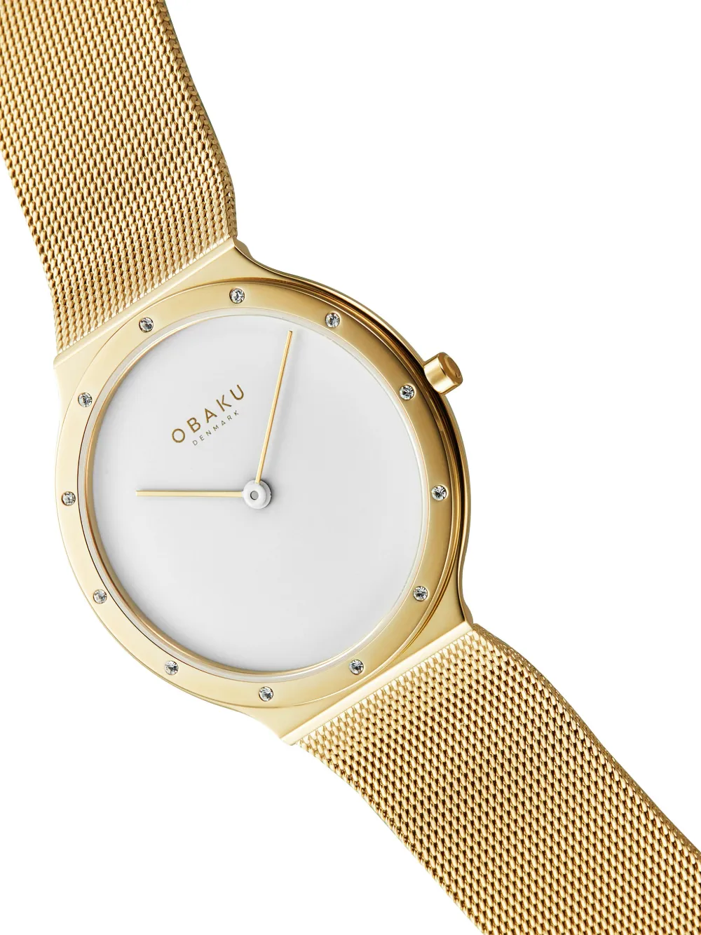  Obaku Reloj Note Lille De 34 Mm - Blanco 