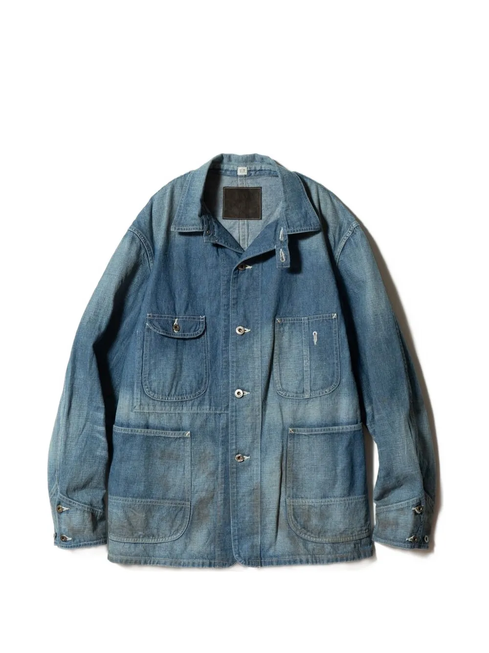 TAIGA TAKAHASHI chinstrap coverall jacket - Blau