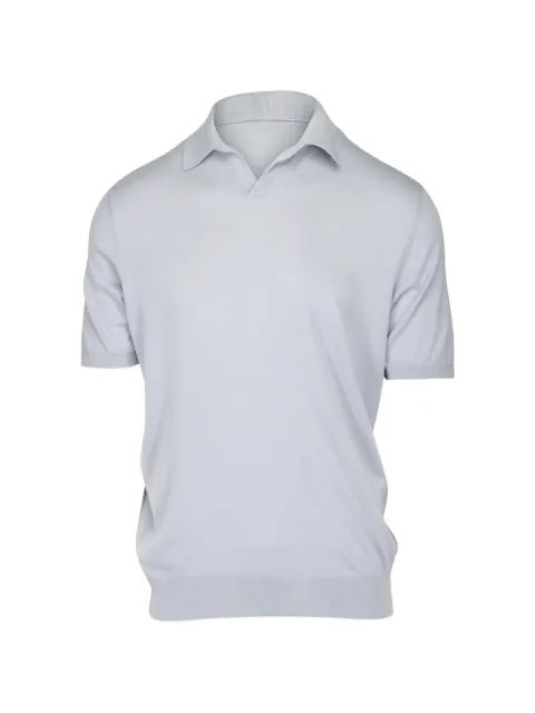 Colombo ribbed-trim V-neck T-shirt