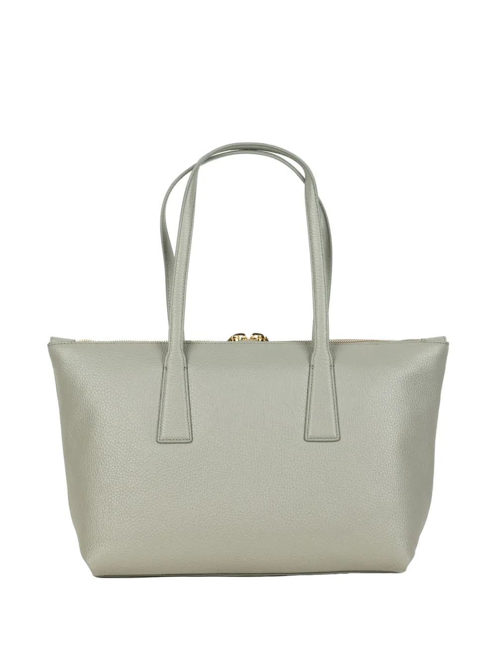 Furla Shopper van bewerkt leer Grijs
