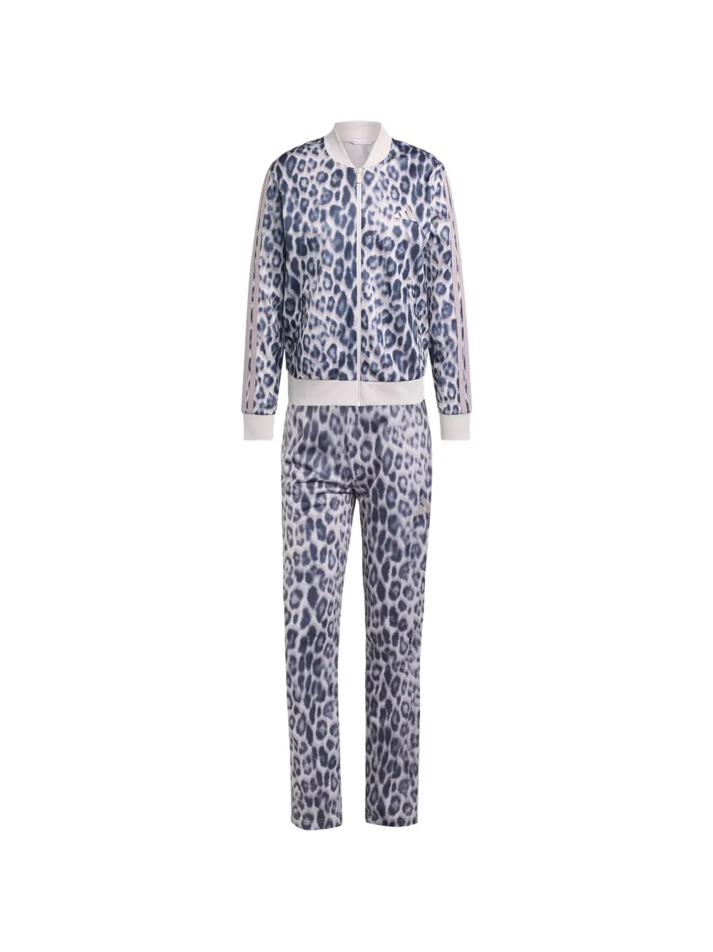adidas leopard-print tracksuit - Blau