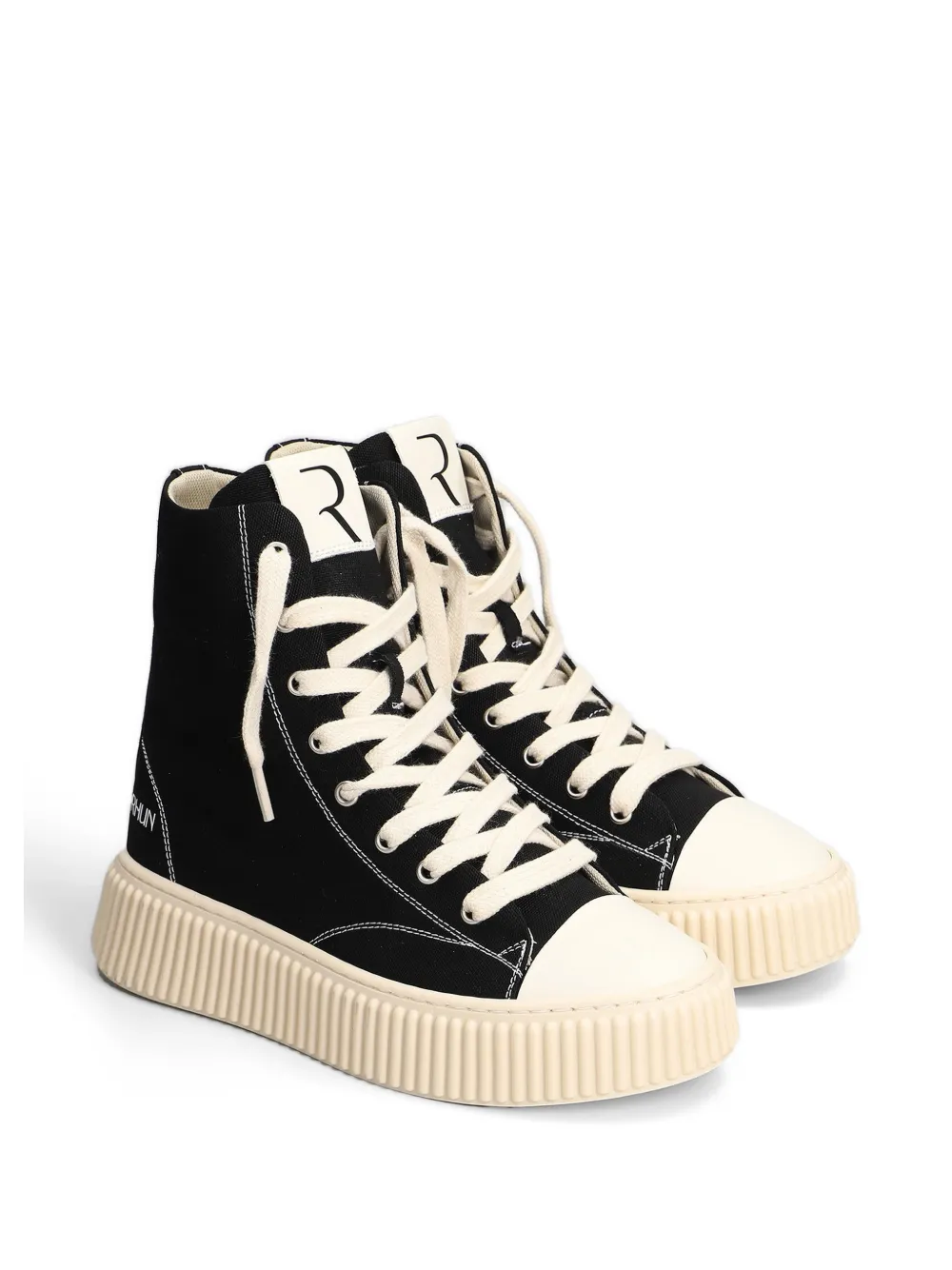 Rhun High-top sneakers Zwart
