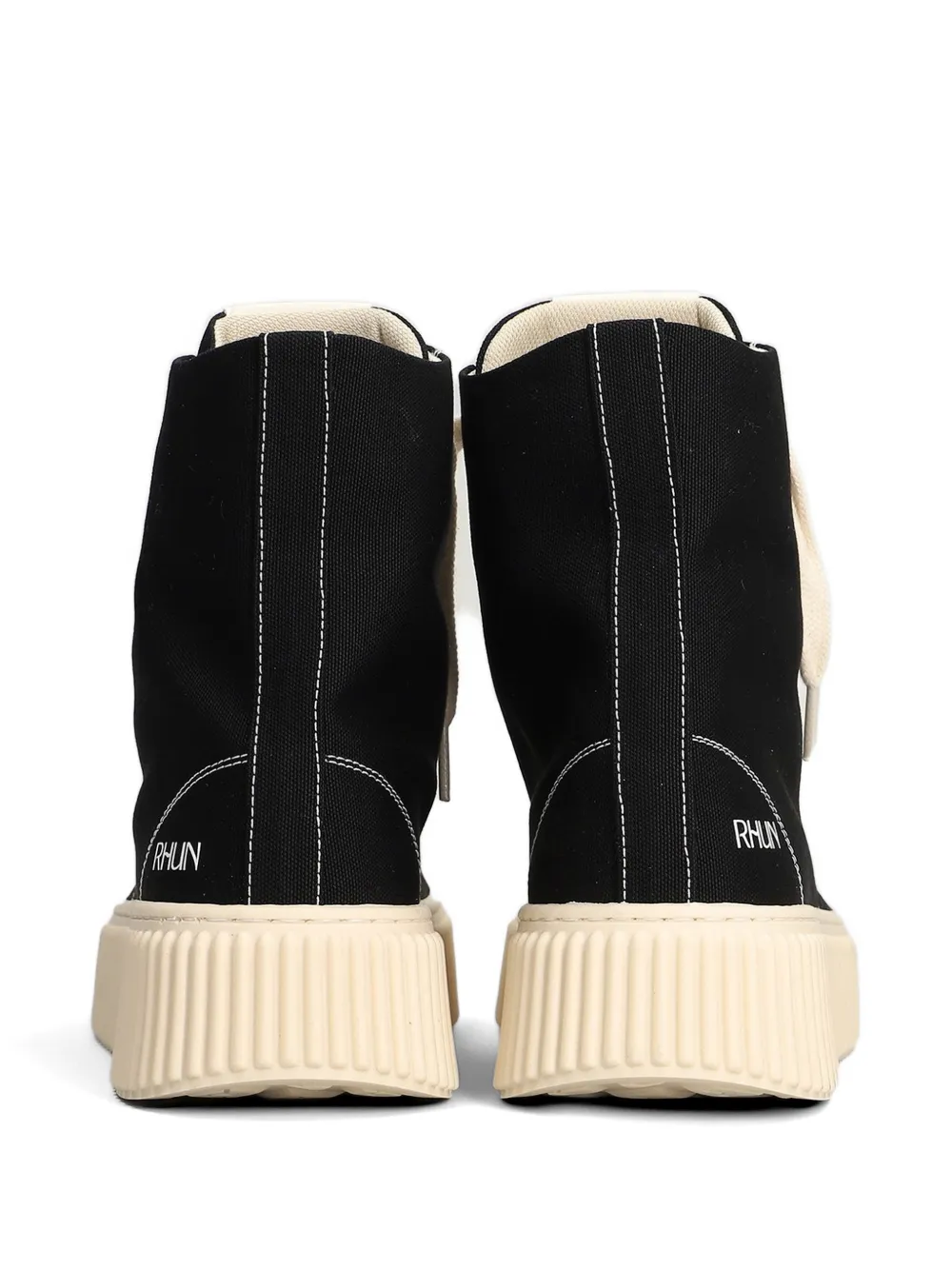 Rhun High-top sneakers Zwart