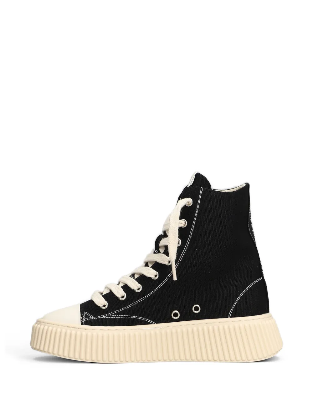 Rhun High-top sneakers Zwart