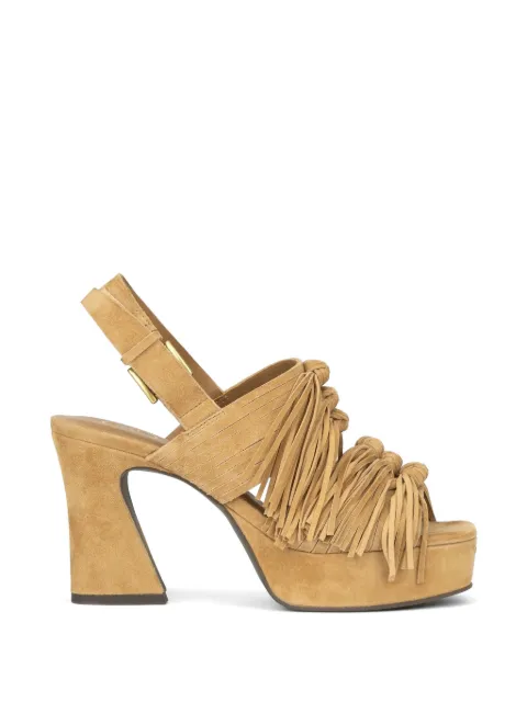 Ash Oprah fringed suede sandals