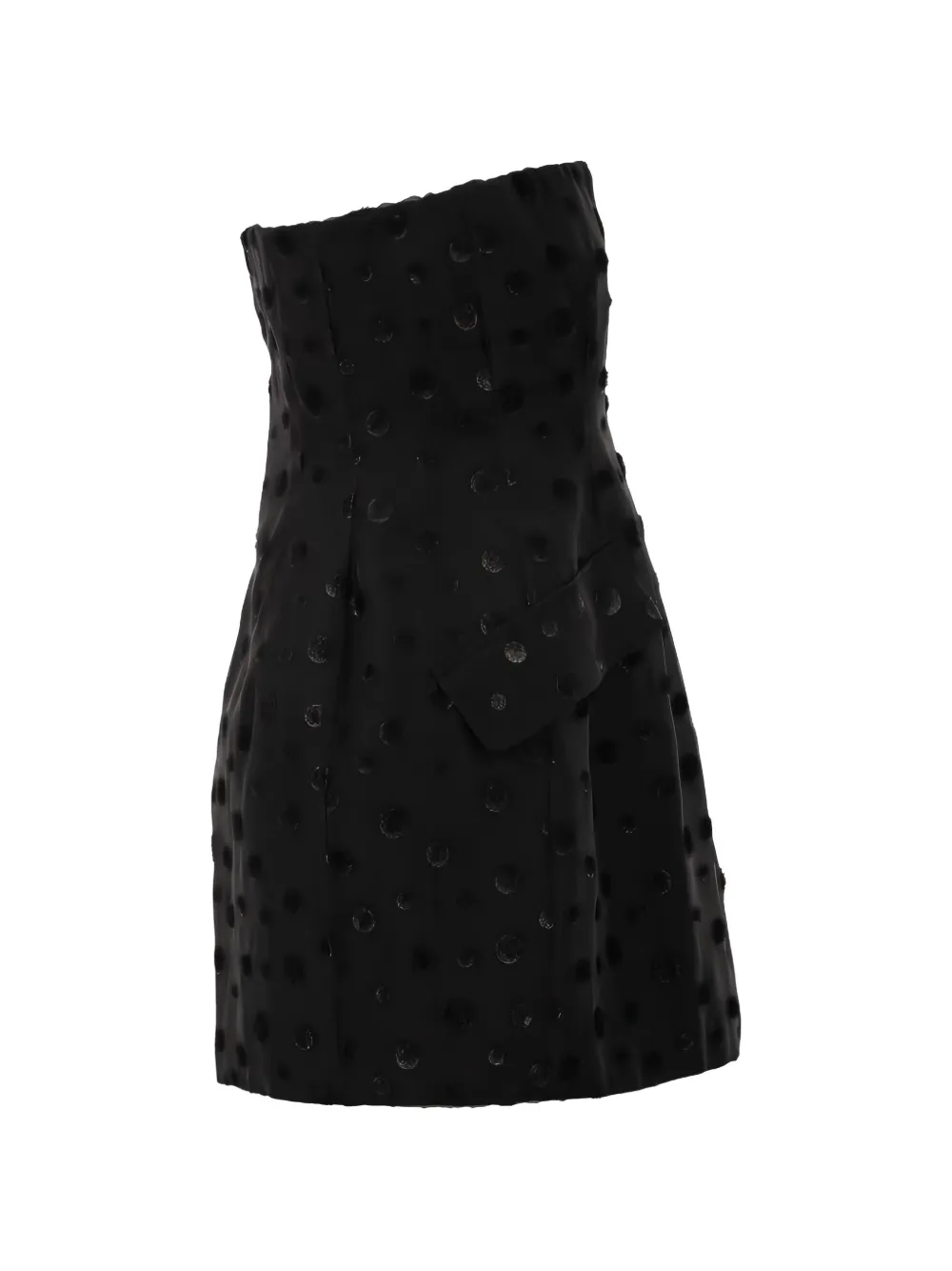 Sportmax Mini-jurk met stippen Zwart