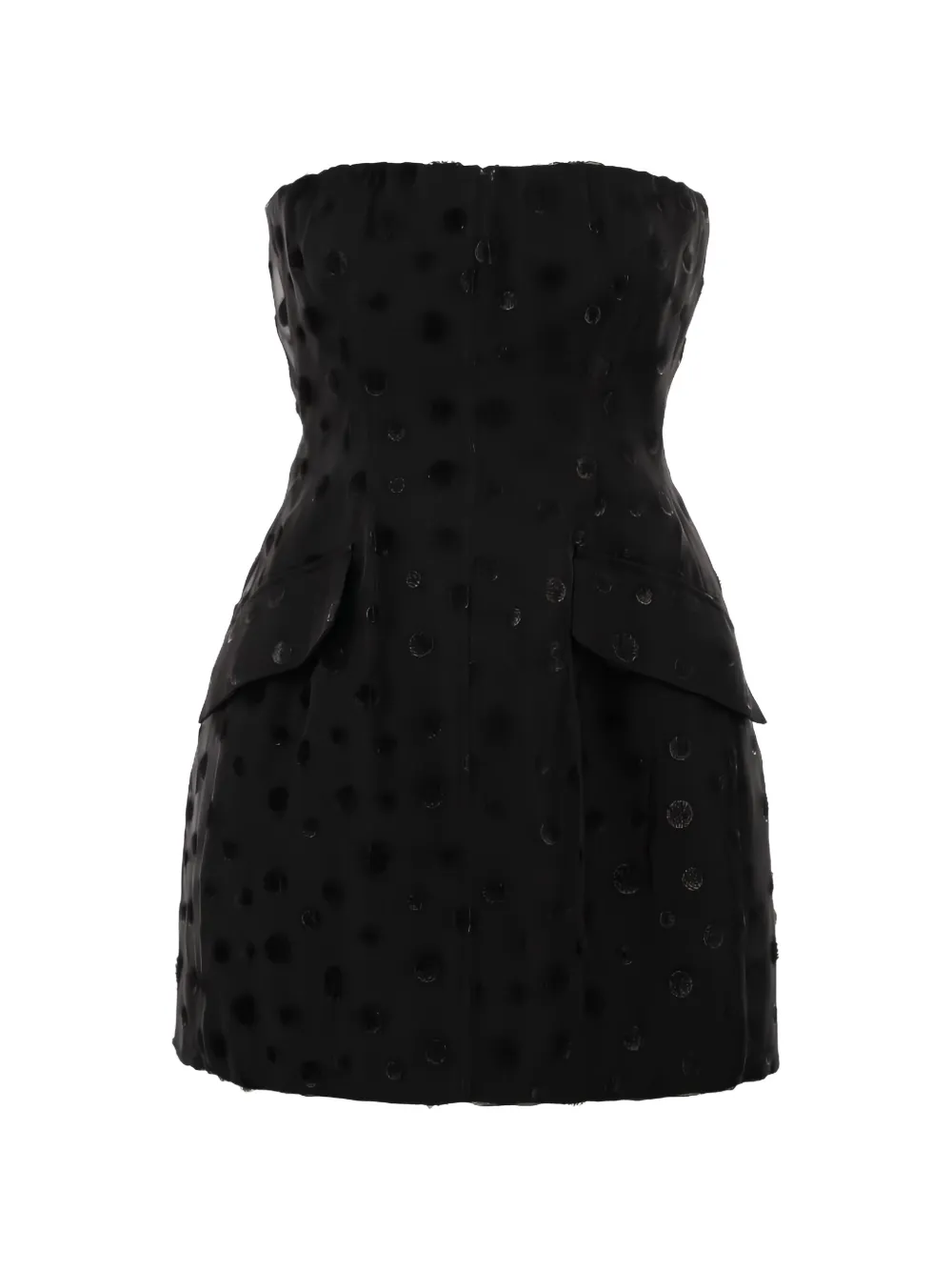 Sportmax polka-dot mini dress - Black
