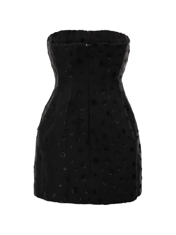 sportmax black mini dress Sportmax Long-sleeve Mini Dress