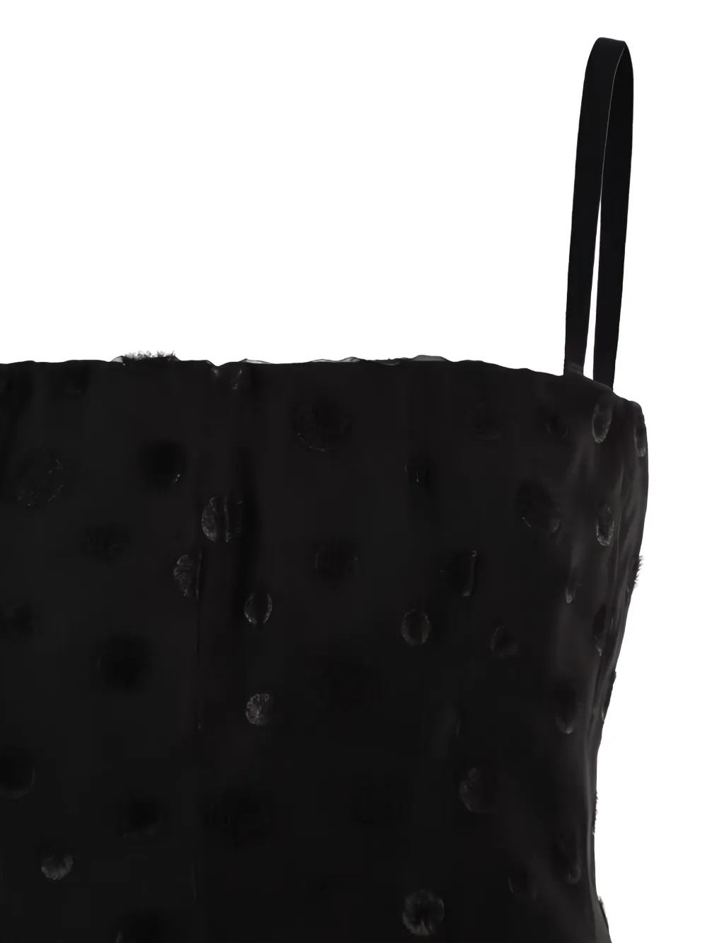Sportmax Mini-jurk met stippen Zwart