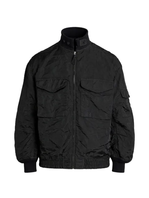 Comme des Garçons Homme crinkled-finish utility jacket
