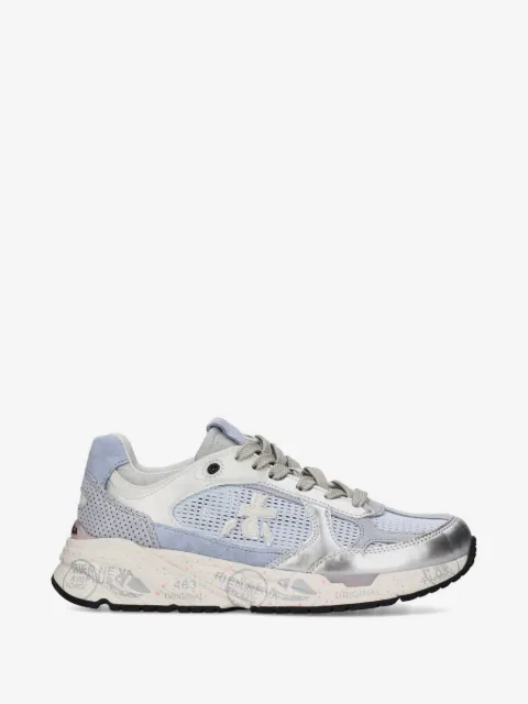 Premiata Mased 8205 suede-panel sneakers