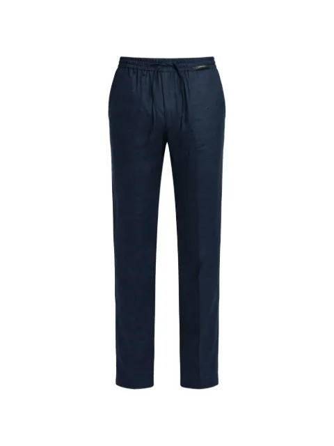 michael coal pantalones con cordones en la pretina