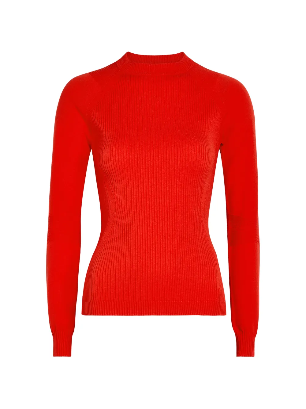 Moncler Geribbelde trui met raglan mouwen Rood