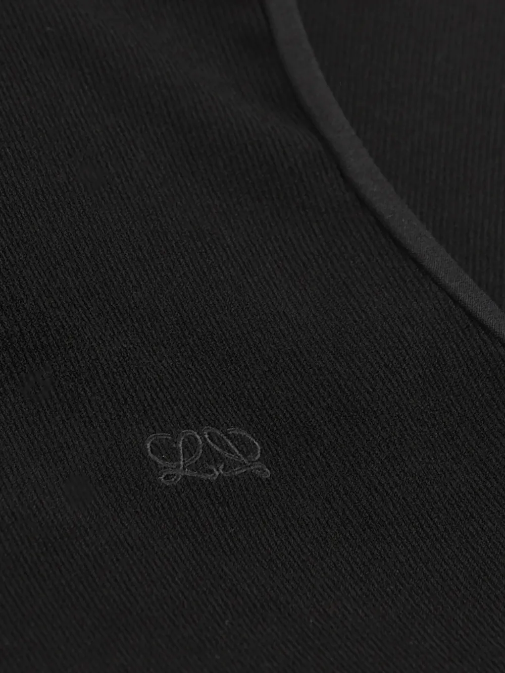 Loewe Sleeveless Top Blend in Black, view 3