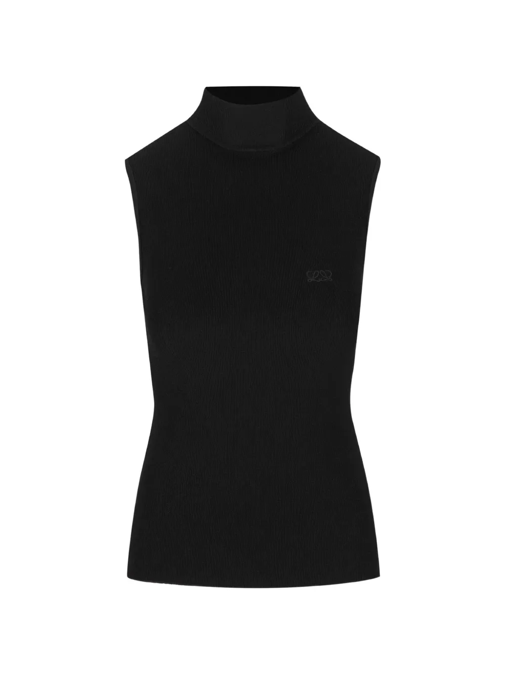 LOEWE fine-knit tank top - Nero