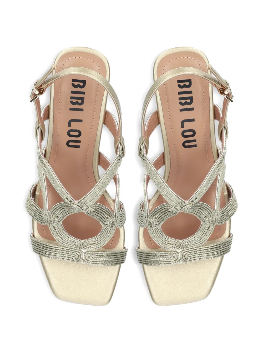 Bibi Lou 5cm Meli sandals Goud